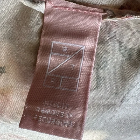 ❌SOLD❌Mac Duggal High Neck Floral Mesh Ruffle Maxi Dress – Pink/Cream – Size 8 - Picture 11 of 17